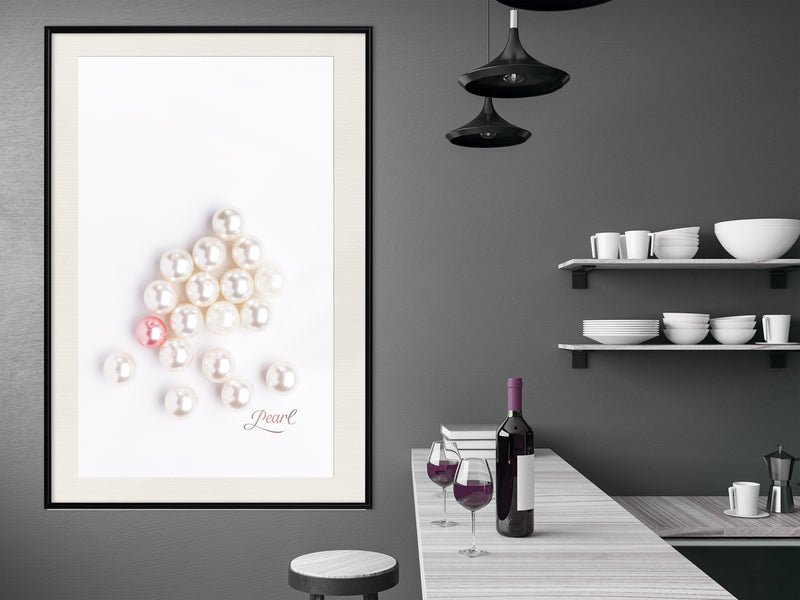 Poster - One of a Kind  - zwart passepartout