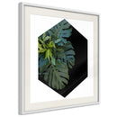 Poster - Cell of Jungle   - wit passepartout