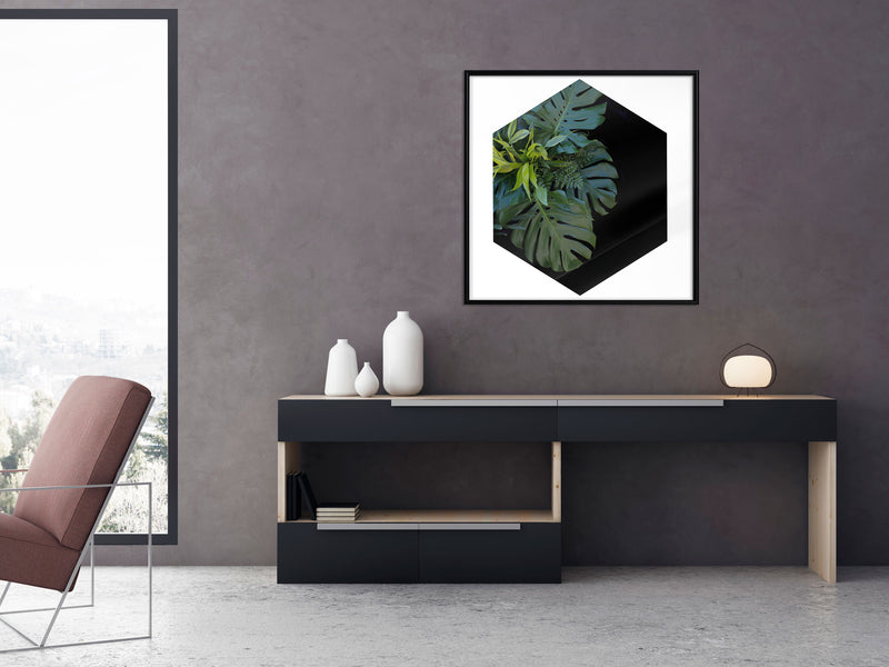 Poster - Cell of Jungle   - zwart