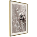 Poster - Reminiscence of Spring  - goud passepartout