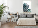 Poster - Evergreen Palm Leaves  - goud