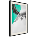 Poster - Leaves or Wings?  - zwart passepartout