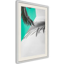 Poster - Leaves or Wings?  - wit passepartout