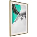 Poster - Leaves or Wings?  - goud passepartout