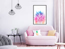 Poster - Rainbow Pineapple Crown  - zwart
