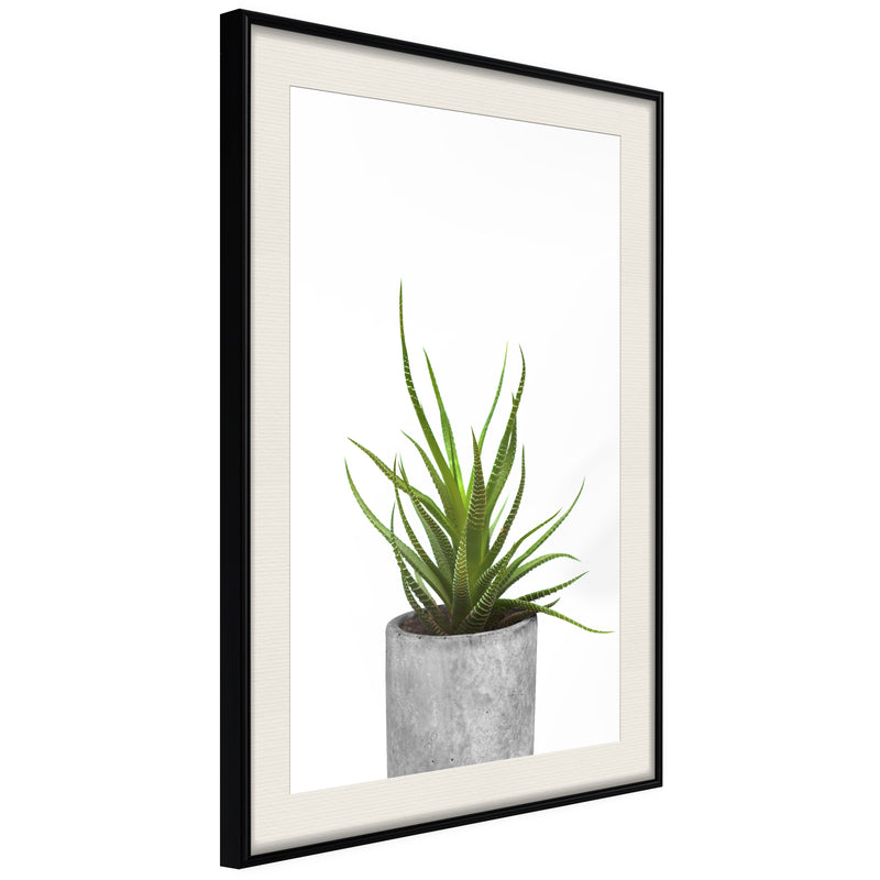 Poster - Piece of Nature I  - zwart passepartout