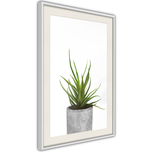 Poster - Piece of Nature I  - wit passepartout