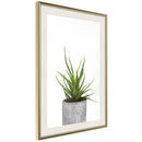 Poster - Piece of Nature I  - goud passepartout