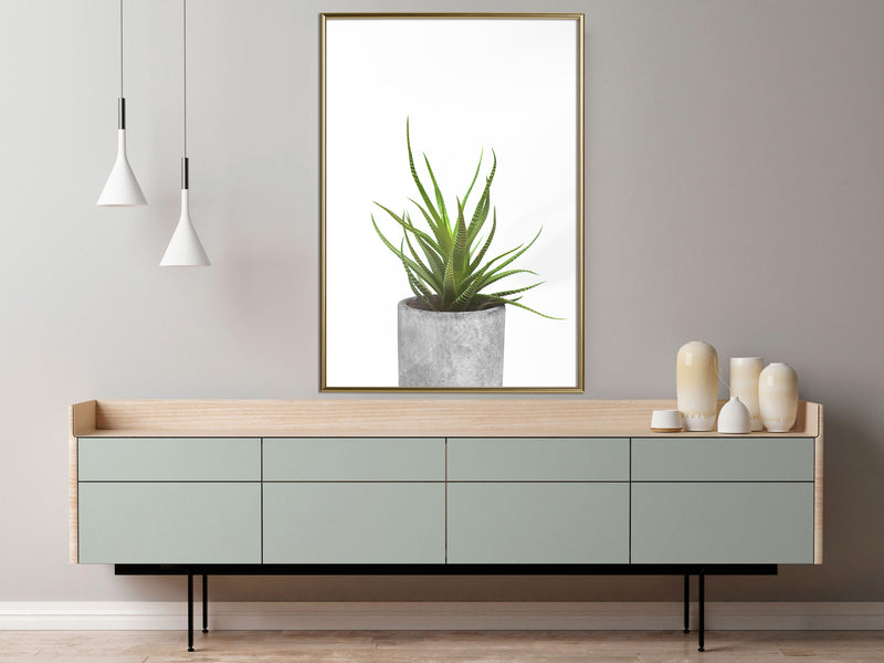 Poster - Piece of Nature I  - goud