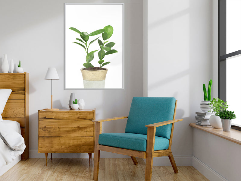 Poster - Piece of Nature II  - wit