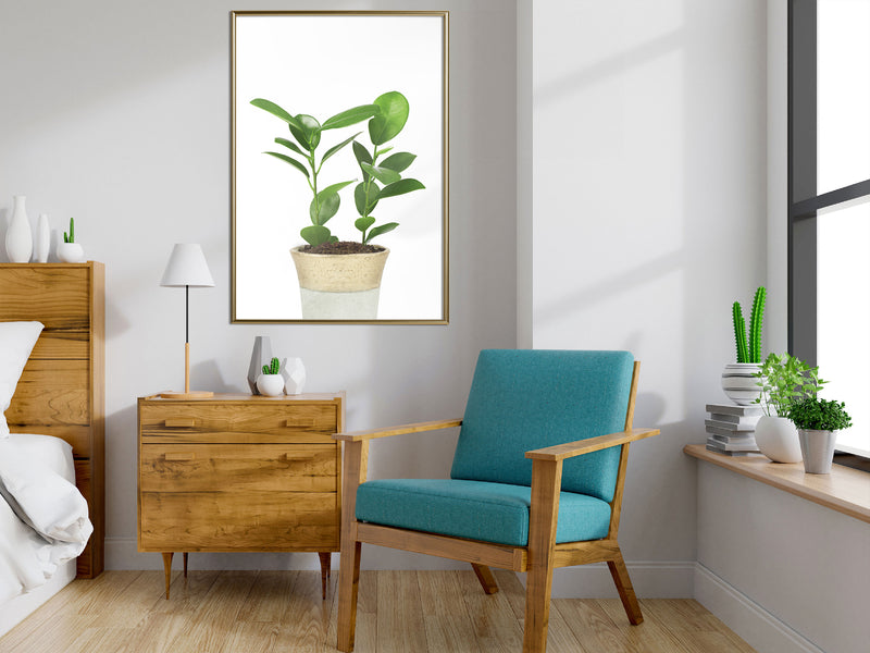 Poster - Piece of Nature II  - goud