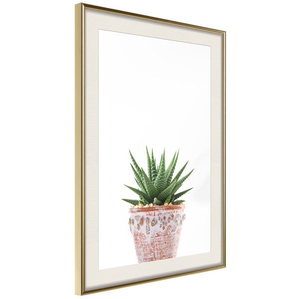 Poster - Piece of Nature III  - goud passepartout
