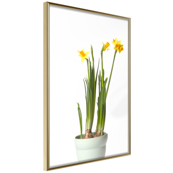 Poster - Piece of Nature IV  - goud