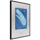 Poster - Alga Cyanotype  - zwart