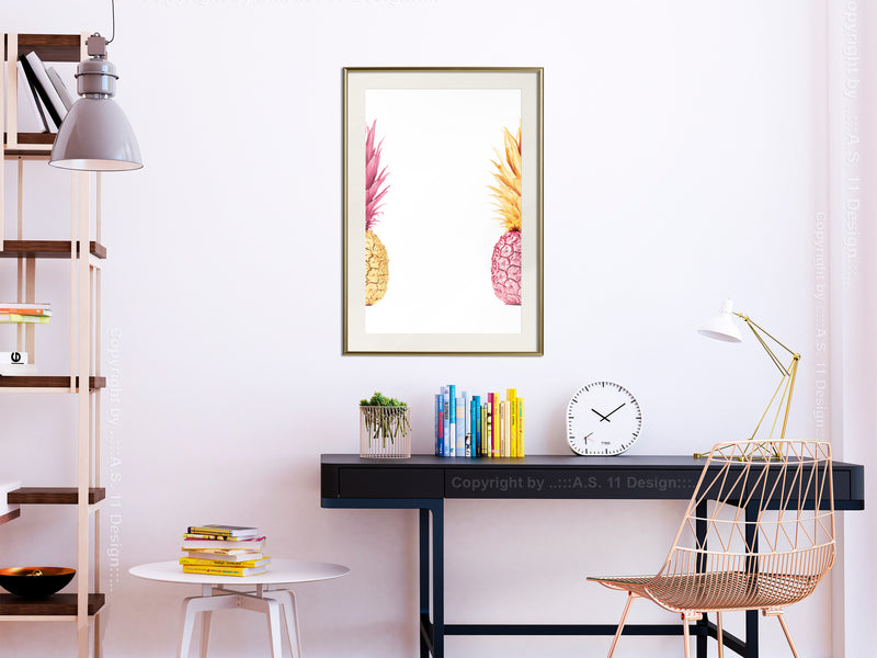 Poster - Divorce  - goud passepartout