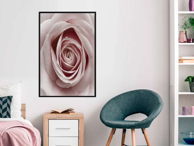 Poster - Rosebud  - zwart