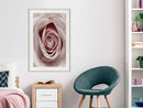 Poster - Rosebud  - wit passepartout