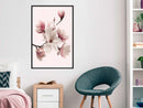 Poster - Blooming Magnolias I  - zwart