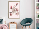 Poster - Blooming Magnolias I  - goud