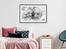 Poster - Crystal Lillies  - zwart passepartout