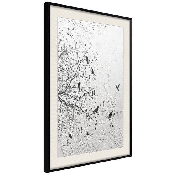Poster - Twitter I  - zwart passepartout