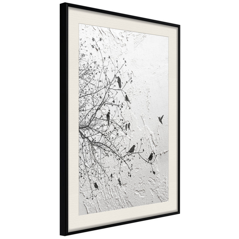 Poster - Twitter I  - zwart passepartout