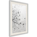 Poster - Twitter I  - wit passepartout