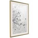 Poster - Twitter I  - goud passepartout