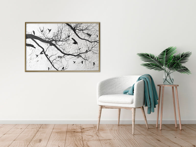 Poster - Twitter II  - goud