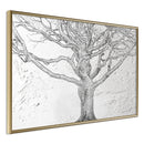 Poster - Tangled Branches  - goud