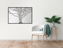 Poster - Tangled Branches  - zwart