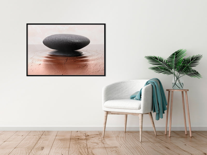 Poster - Balance  - zwart