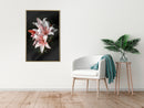 Poster - Pale Pink Lilies  - goud