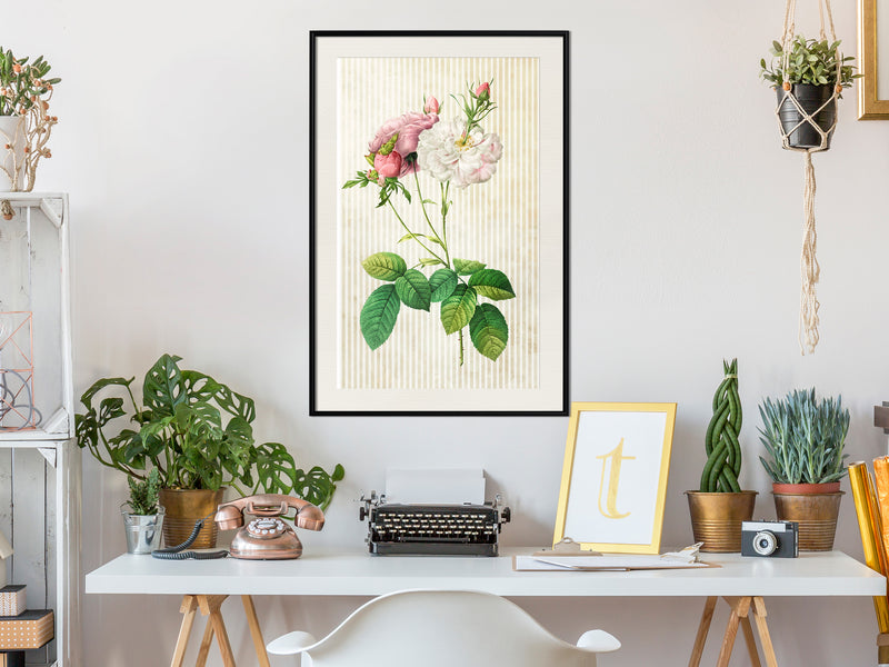 Poster - Romance I  - zwart passepartout