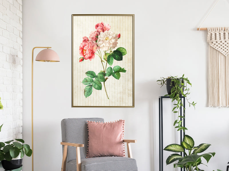 Poster - Romance II  - goud
