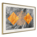 Poster - Agent Orange  - goud passepartout