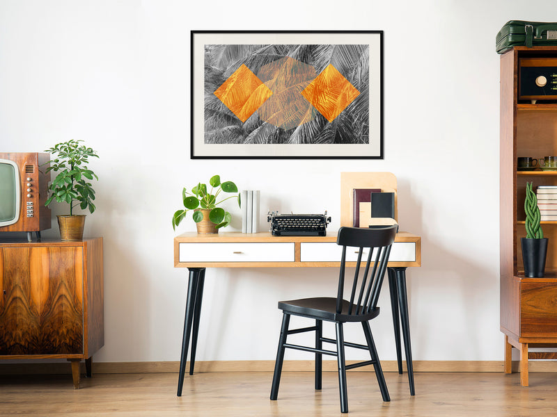 Poster - Agent Orange  - zwart passepartout