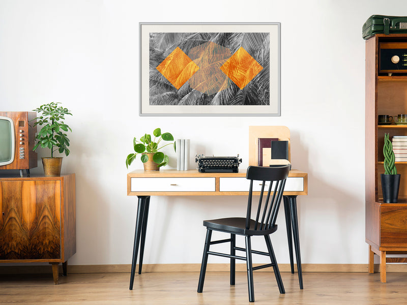 Poster - Agent Orange  - wit passepartout