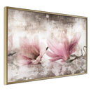 Poster - Picked Magnolias  - goud