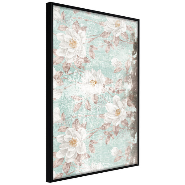 Poster - Floral Muslin  - zwart