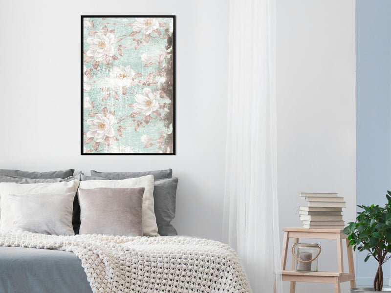 Poster - Floral Muslin  - zwart