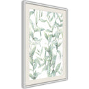 Poster - Sheer Batiste  - wit passepartout