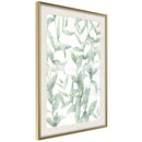 Poster - Sheer Batiste  - goud passepartout