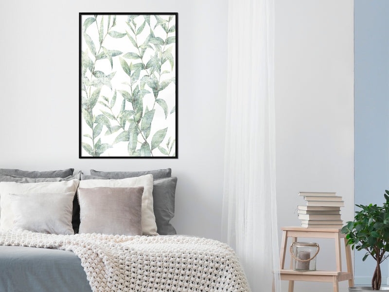 Poster - Sheer Batiste  - zwart