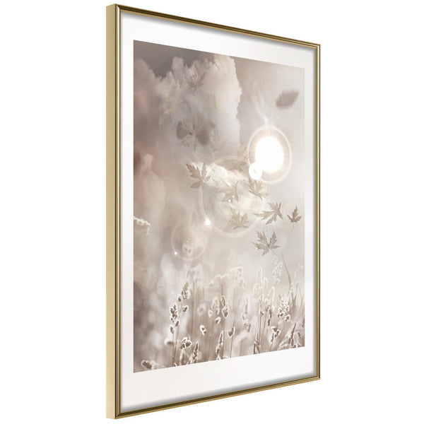 Poster - On the Edge of the Summer  - goud