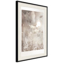 Poster - On the Edge of the Summer  - zwart passepartout