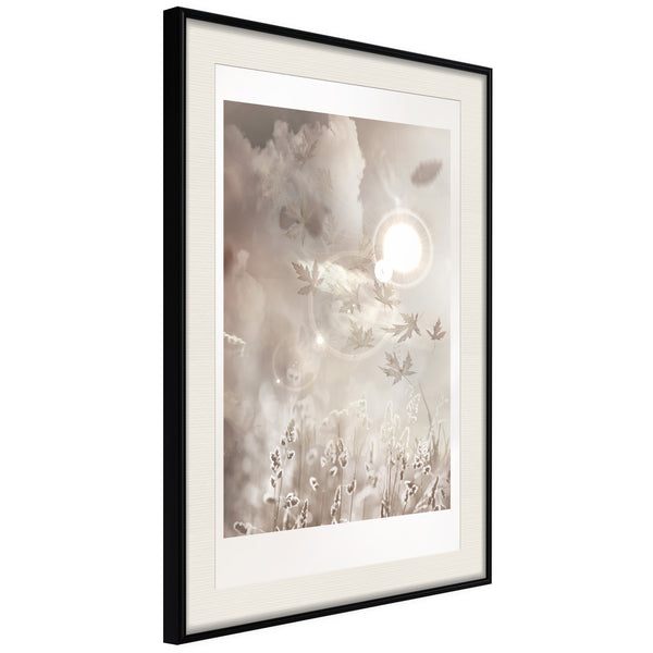 Poster - On the Edge of the Summer  - zwart passepartout