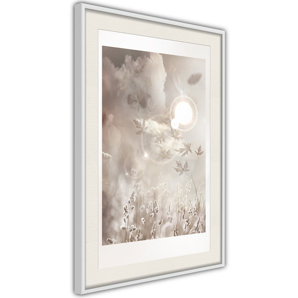Poster - On the Edge of the Summer  - wit passepartout