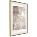 Poster - On the Edge of the Summer  - goud passepartout