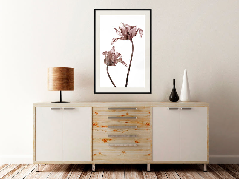 Poster - Flashback of Last Summer  - zwart passepartout